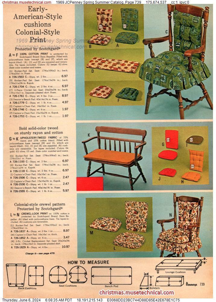 1969 JCPenney Spring Summer Catalog, Page 739