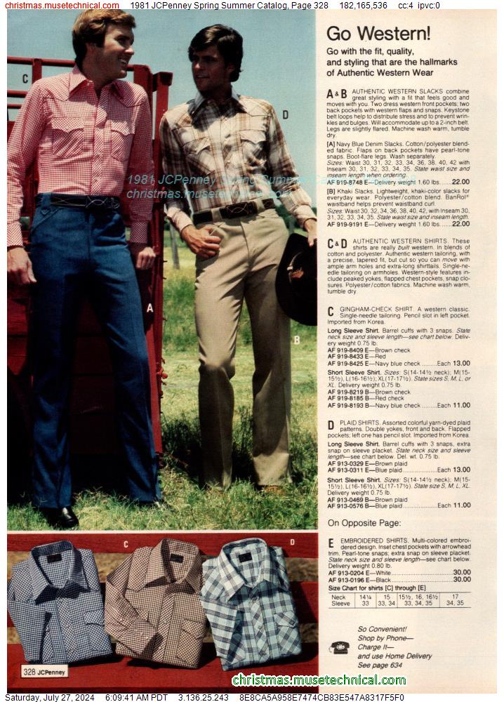 1981 JCPenney Spring Summer Catalog, Page 328