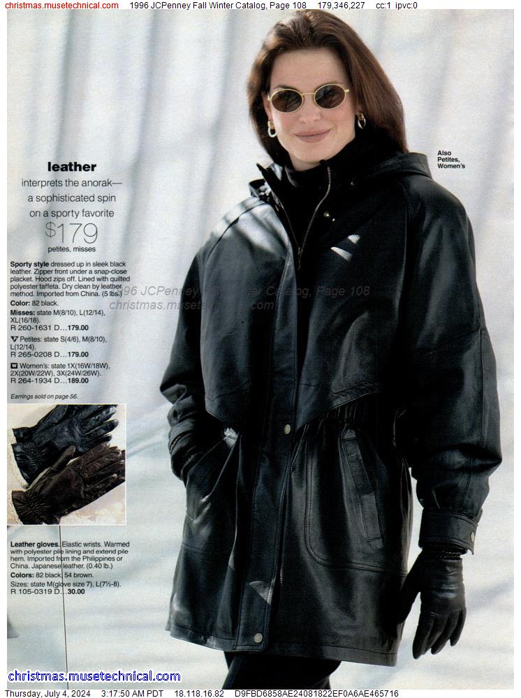 1996 JCPenney Fall Winter Catalog, Page 108
