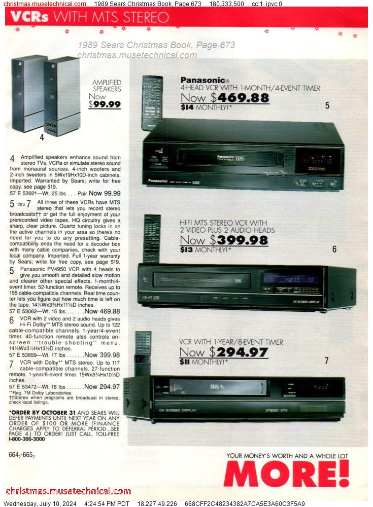 1989 Sears Christmas Book, Page 673