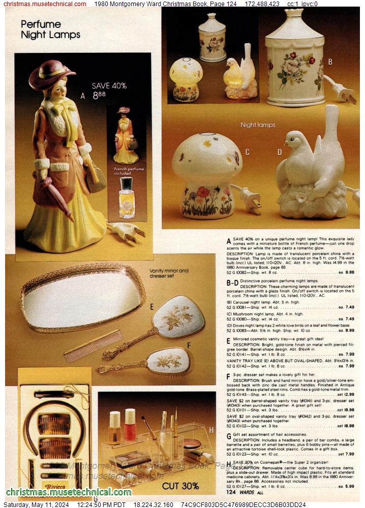 1980 Montgomery Ward Christmas Book, Page 124