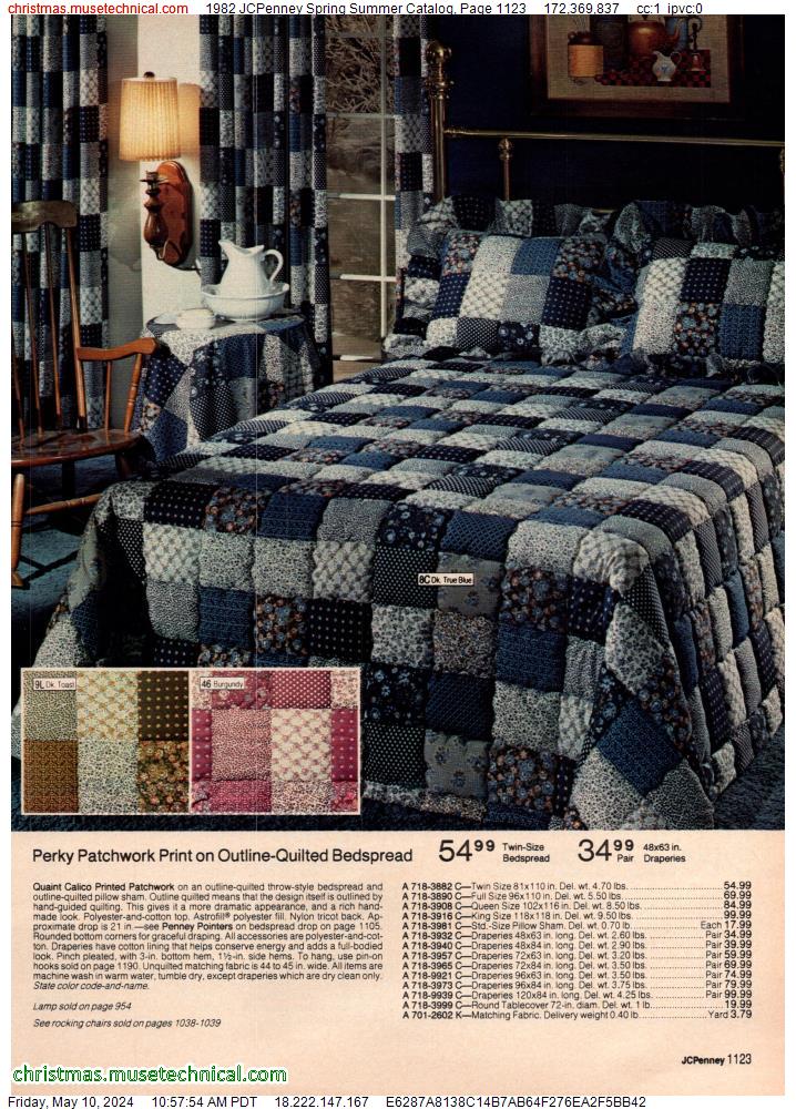 1982 JCPenney Spring Summer Catalog, Page 1123