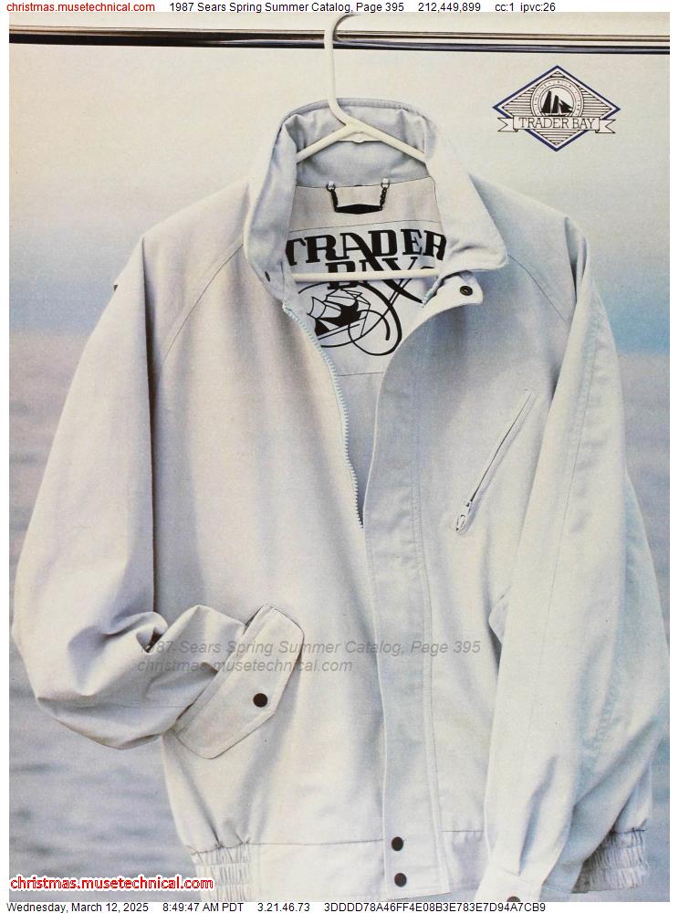 1987 Sears Spring Summer Catalog, Page 395