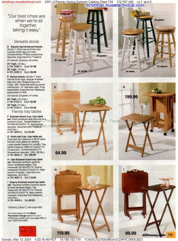 2001 JCPenney Spring Summer Catalog, Page 759