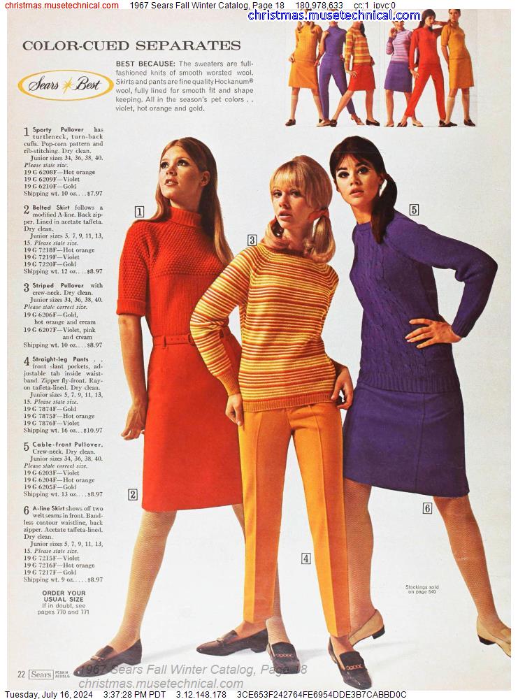 1967 Sears Fall Winter Catalog, Page 18