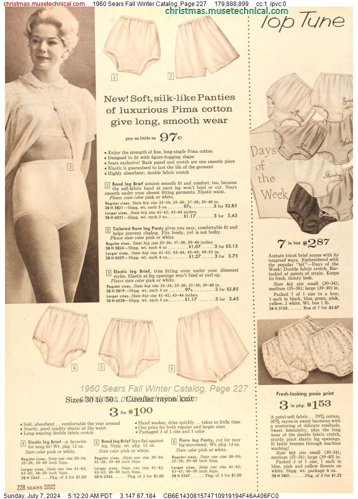 1960 Sears Fall Winter Catalog, Page 227