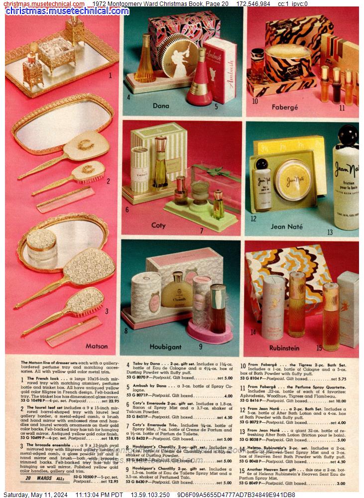 1972 Montgomery Ward Christmas Book, Page 20