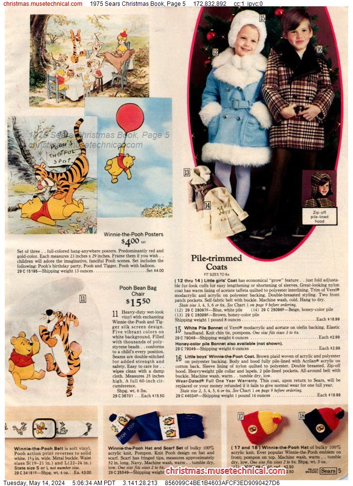 1975 Sears Christmas Book, Page 5