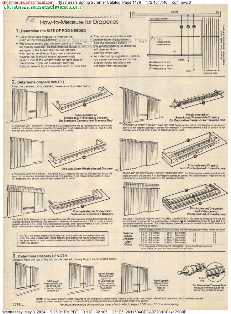 1983 Sears Spring Summer Catalog, Page 1176