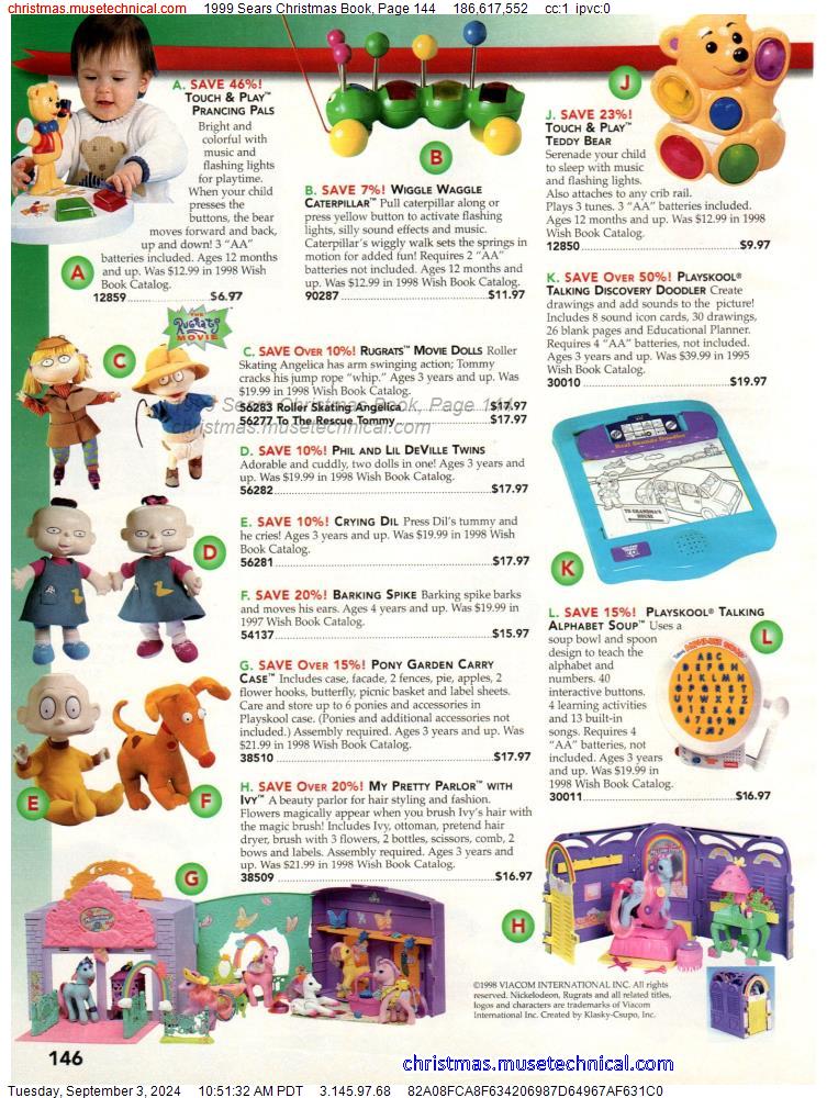 1999 Sears Christmas Book, Page 144