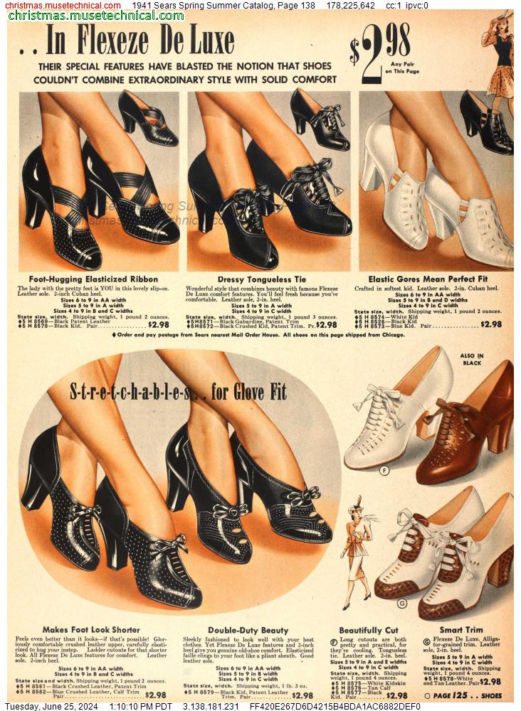 1941 Sears Spring Summer Catalog, Page 138