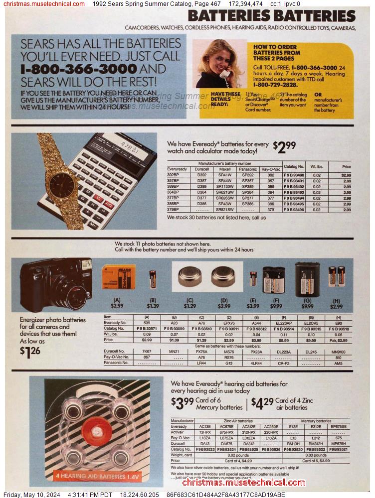 1992 Sears Spring Summer Catalog, Page 467