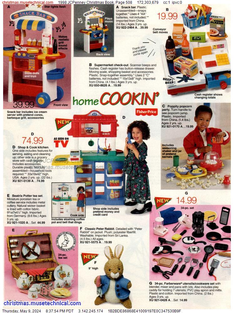 1998 JCPenney Christmas Book, Page 508