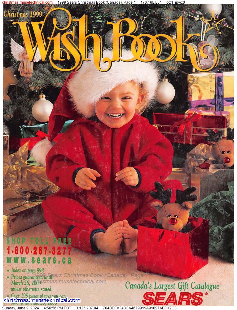 1999 Sears Christmas Book (Canada), Page 1