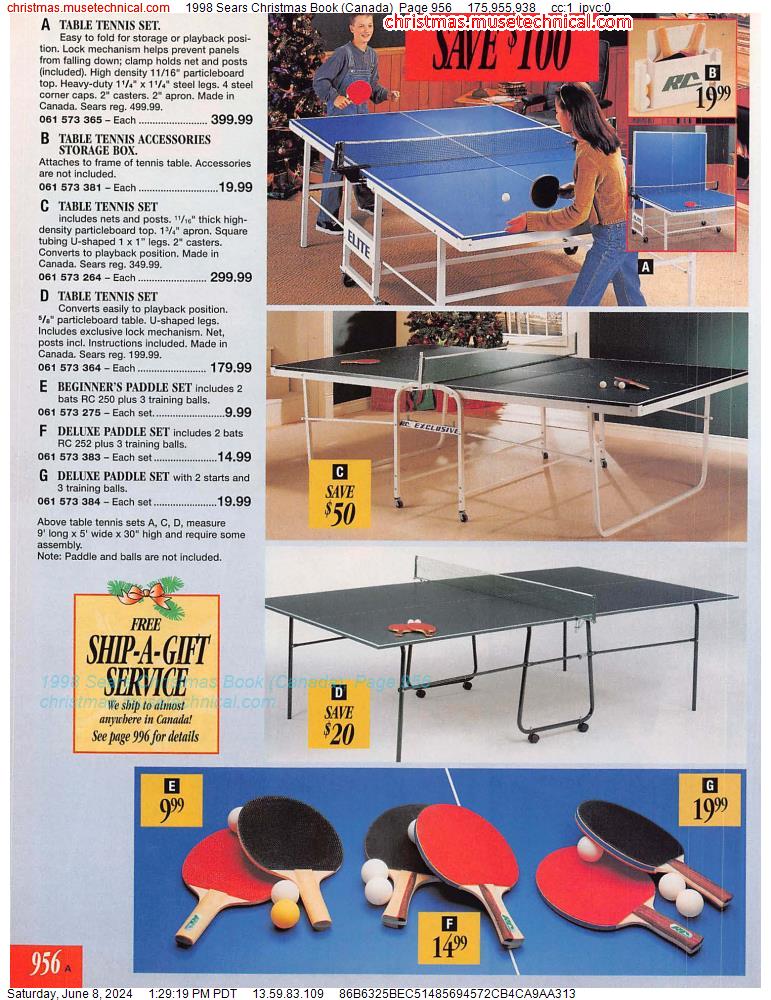 1998 Sears Christmas Book (Canada), Page 956