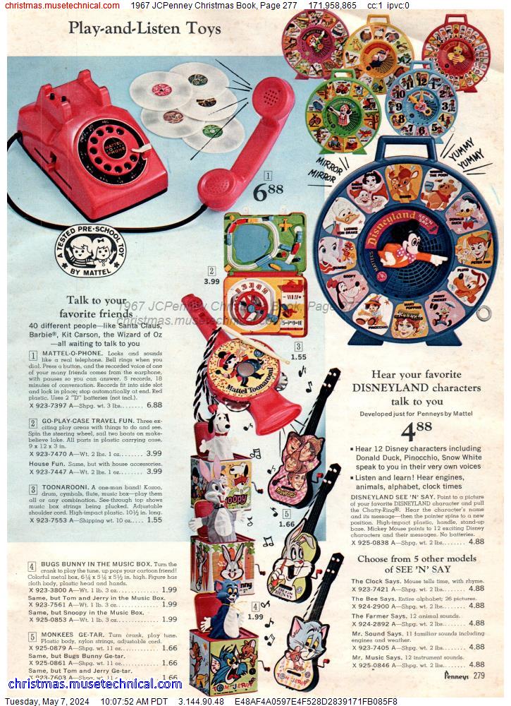 1967 JCPenney Christmas Book, Page 277