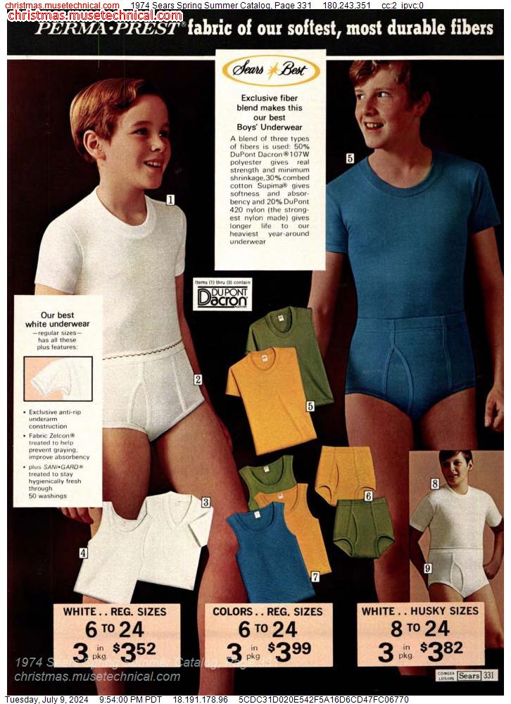 1974 Sears Spring Summer Catalog, Page 331