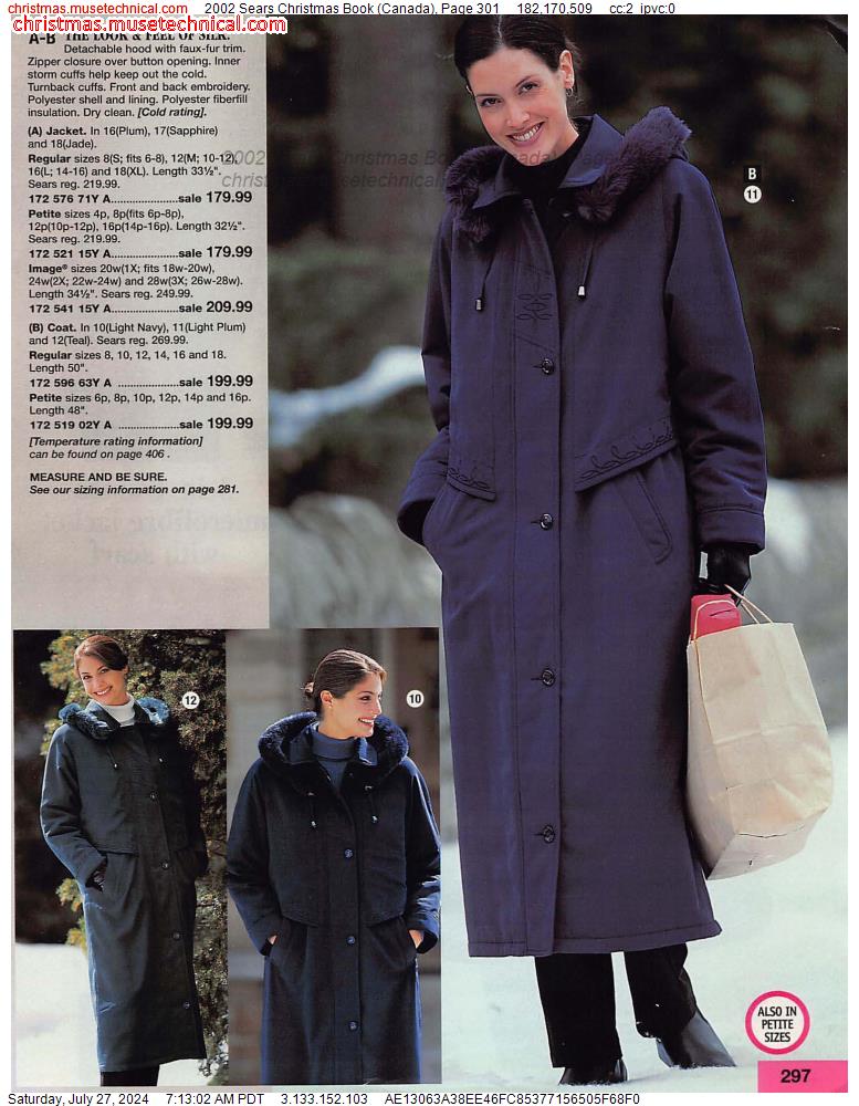 2002 Sears Christmas Book (Canada), Page 301