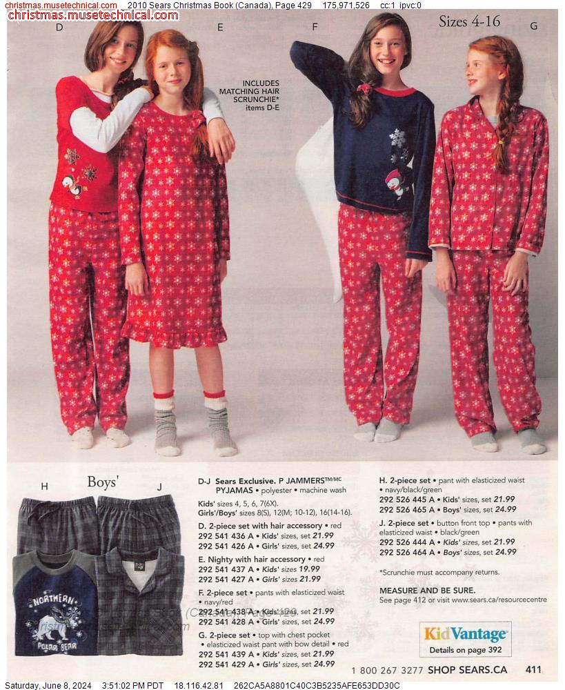 2010 Sears Christmas Book (Canada), Page 429