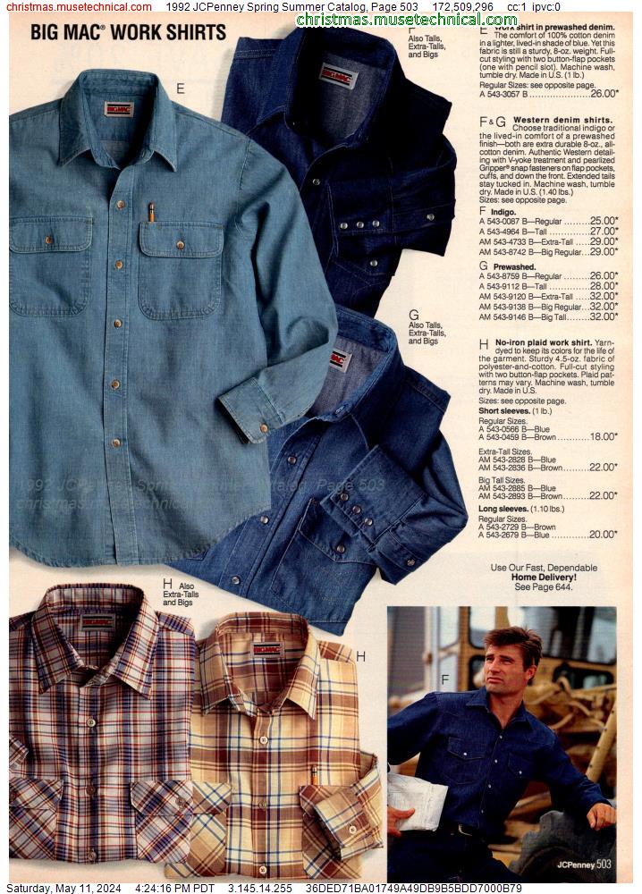1992 JCPenney Spring Summer Catalog, Page 503