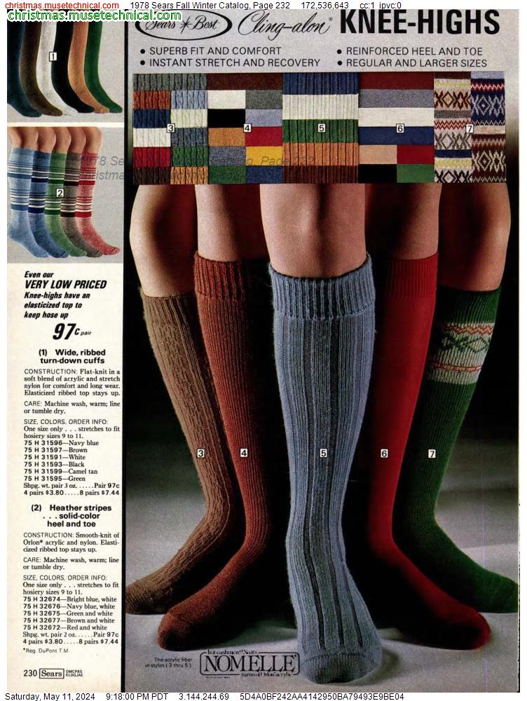 1978 Sears Fall Winter Catalog, Page 232
