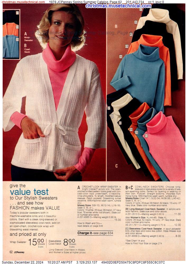 1978 JCPenney Spring Summer Catalog, Page 62