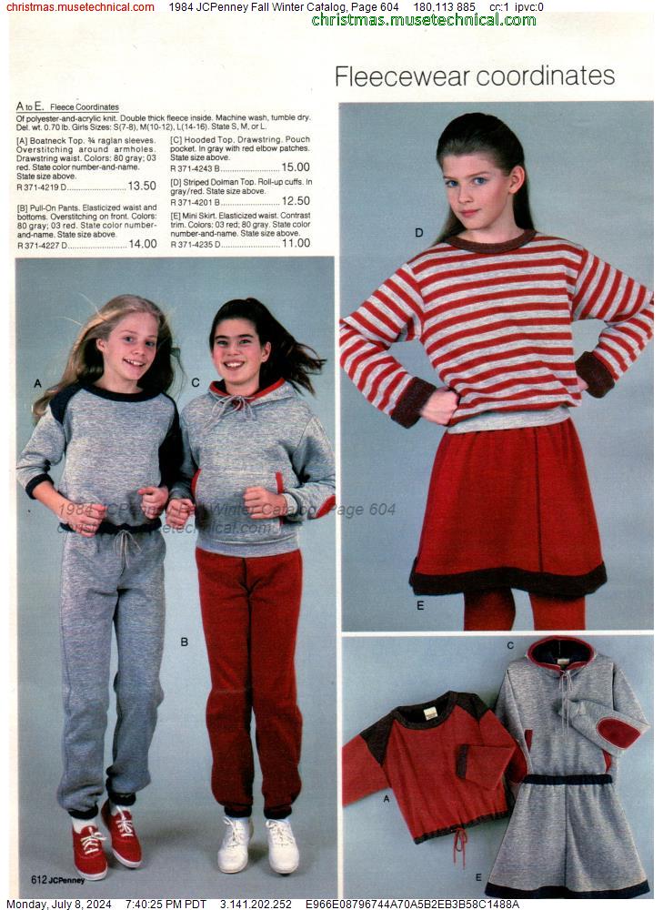 1984 JCPenney Fall Winter Catalog, Page 604