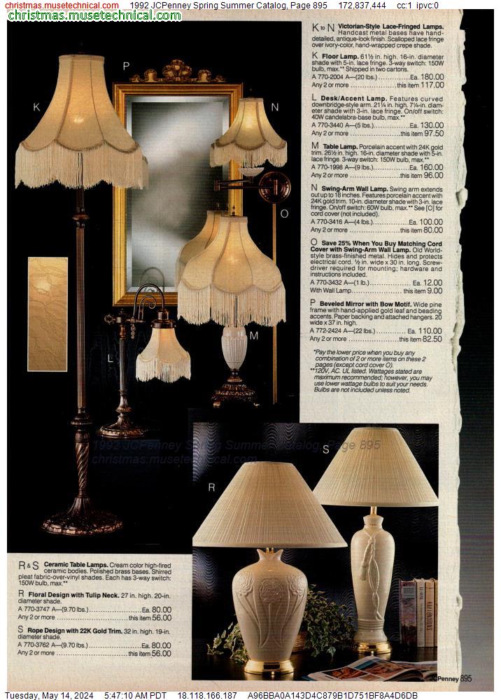 1992 JCPenney Spring Summer Catalog, Page 895