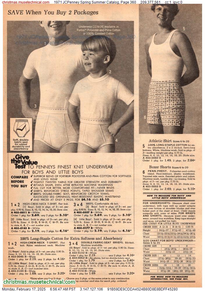 1971 JCPenney Spring Summer Catalog, Page 360