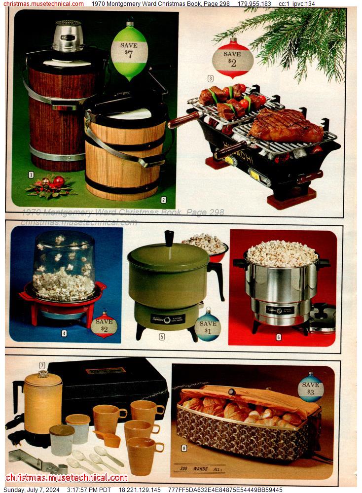 1970 Montgomery Ward Christmas Book, Page 298