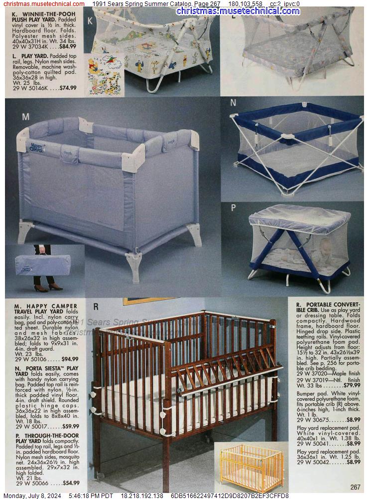 1991 Sears Spring Summer Catalog, Page 267