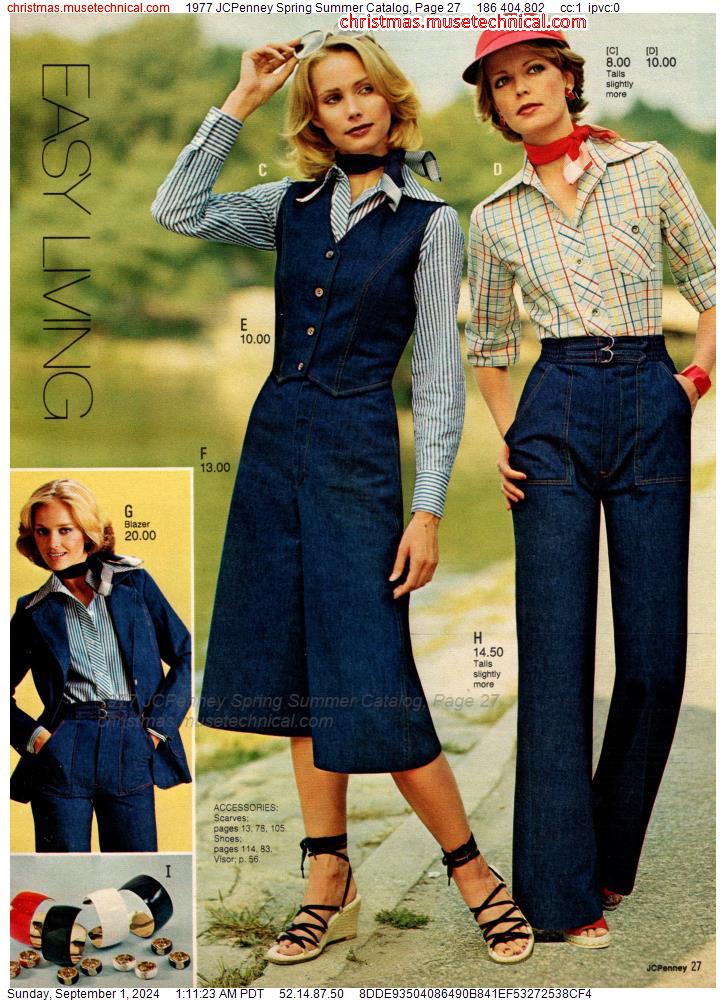 1977 JCPenney Spring Summer Catalog, Page 27