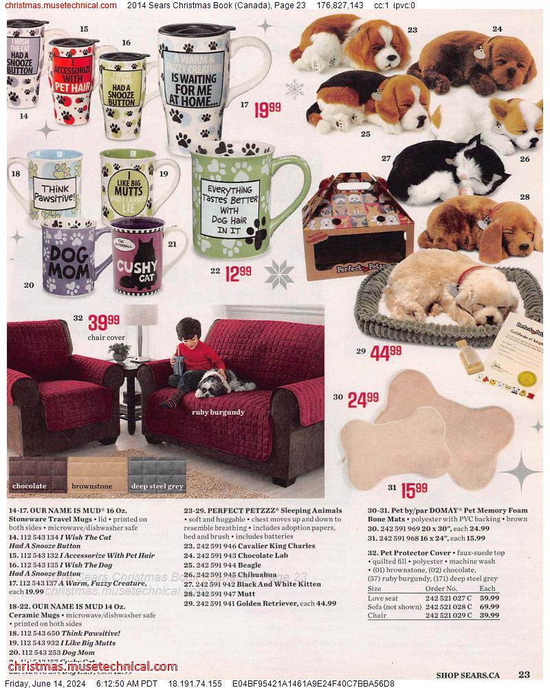 2014 Sears Christmas Book (Canada), Page 23