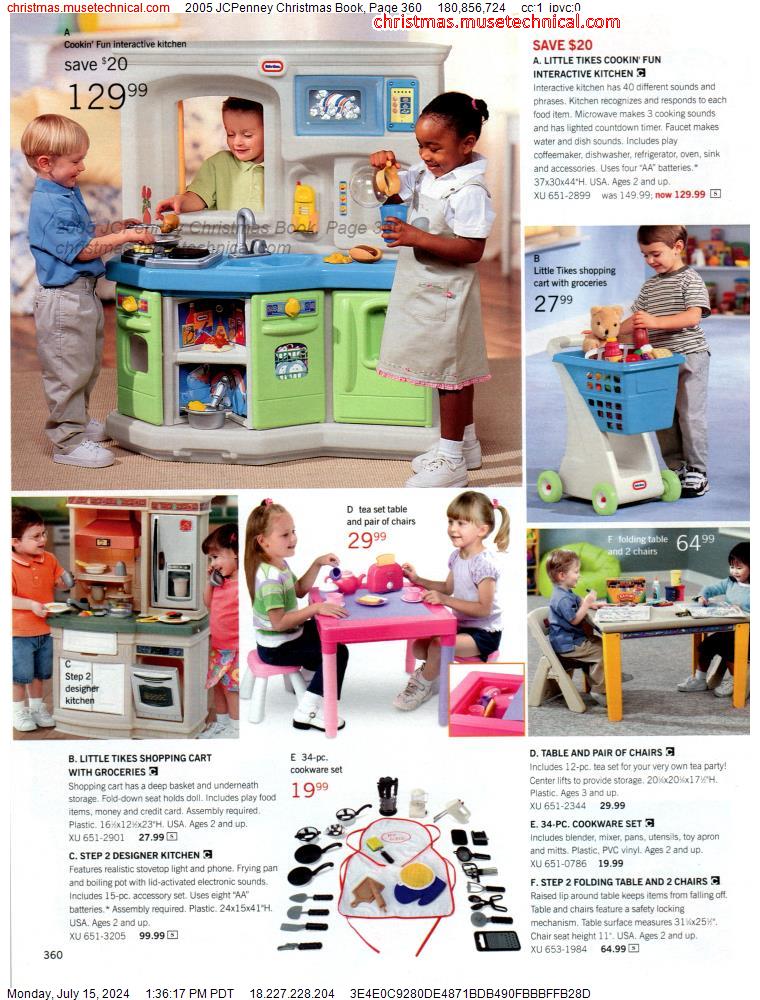 2005 JCPenney Christmas Book, Page 360