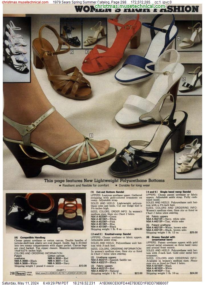 1979 Sears Spring Summer Catalog, Page 298