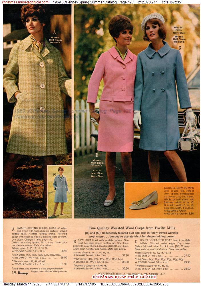 1969 JCPenney Spring Summer Catalog, Page 128