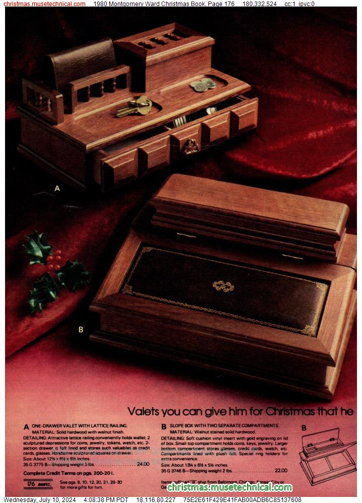 1980 Montgomery Ward Christmas Book, Page 176