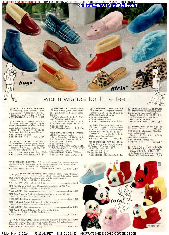1964 JCPenney Christmas Book, Page 49