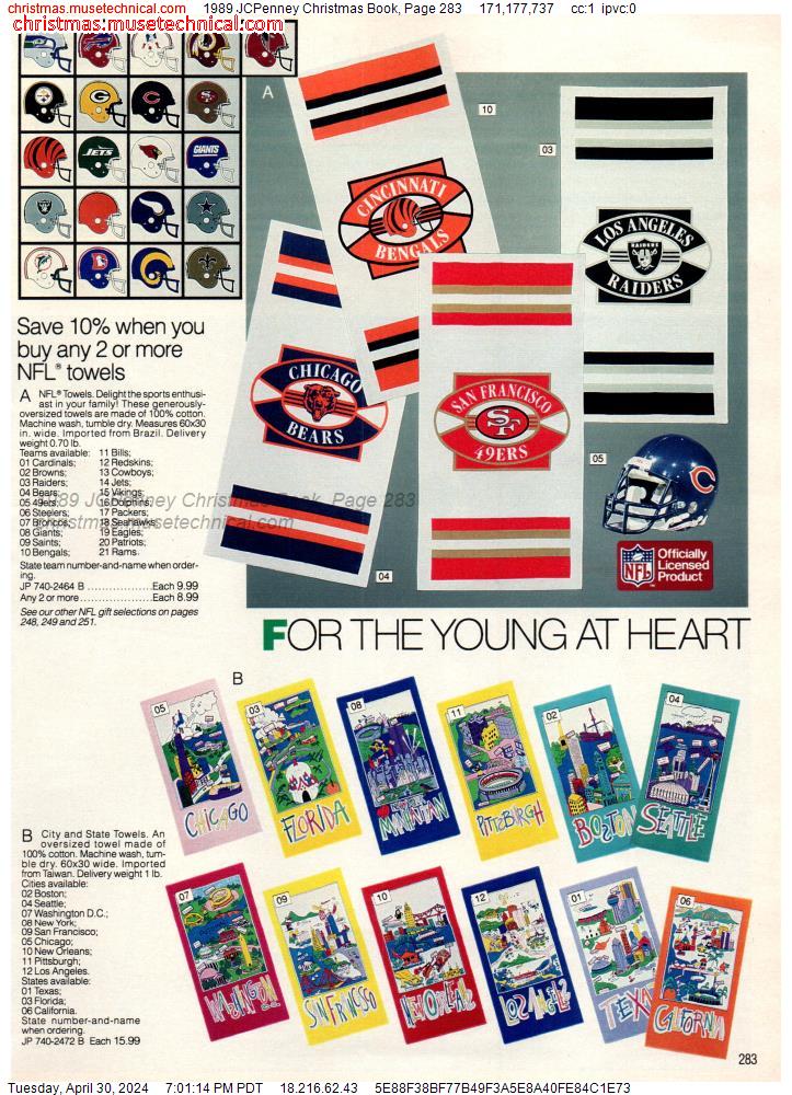 1989 JCPenney Christmas Book, Page 283