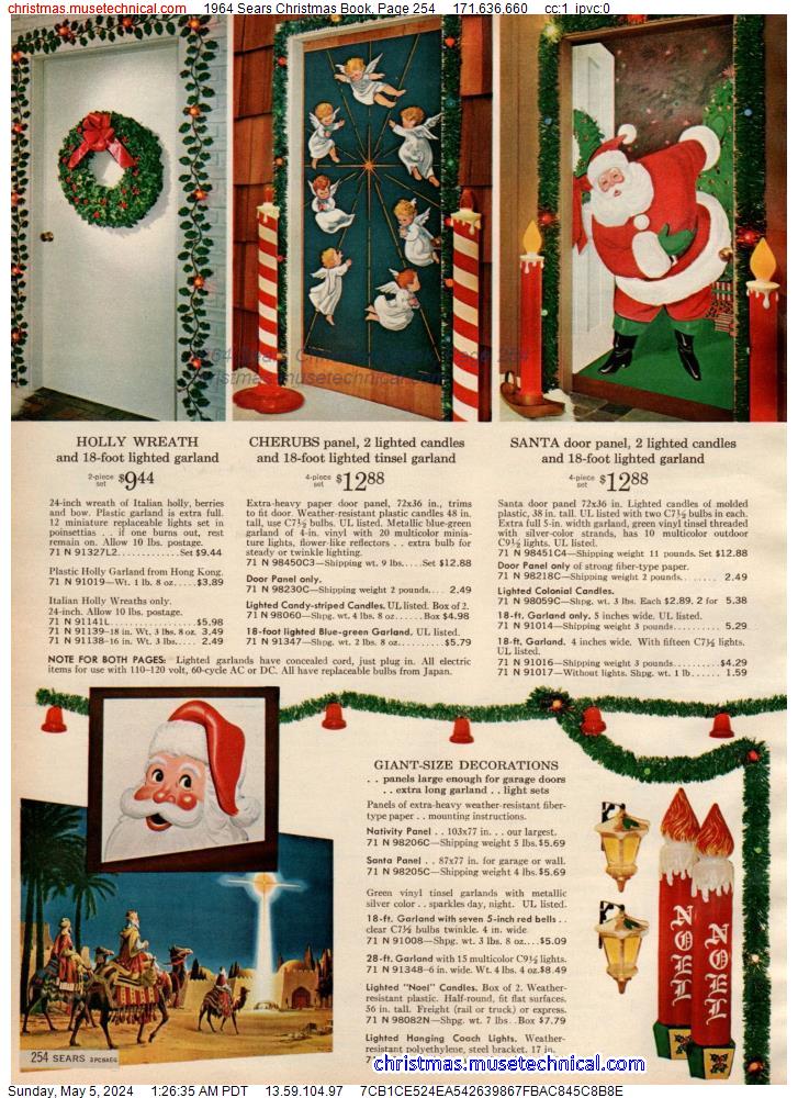 1964 Sears Christmas Book, Page 254