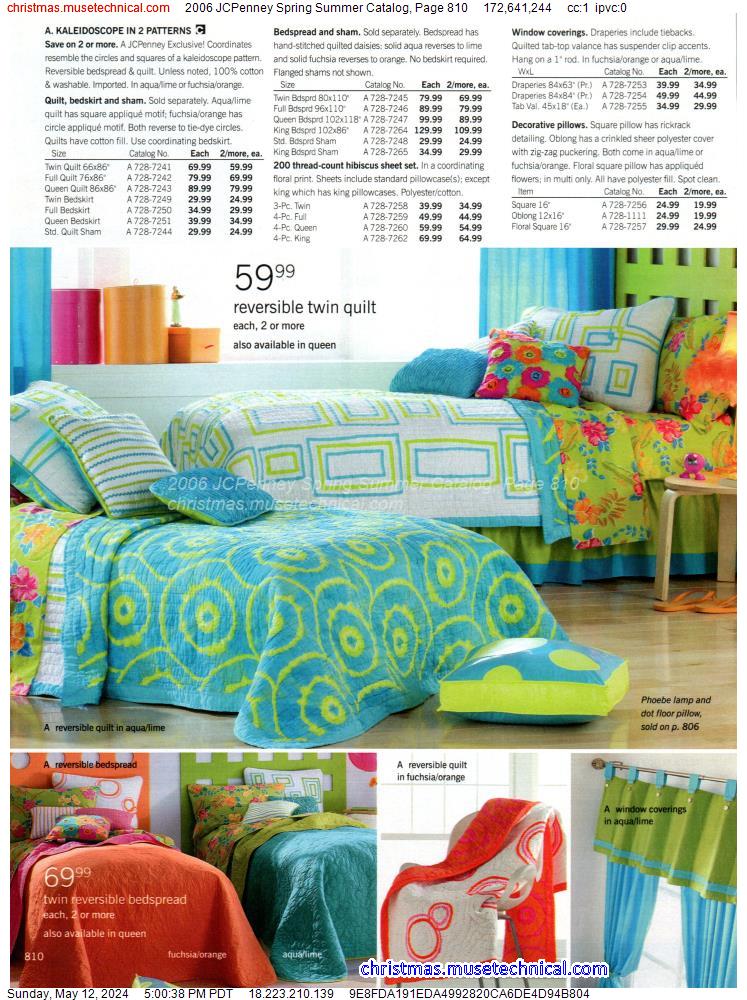 2006 JCPenney Spring Summer Catalog, Page 810