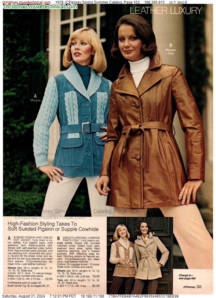 1976 JCPenney Spring Summer Catalog, Page 103