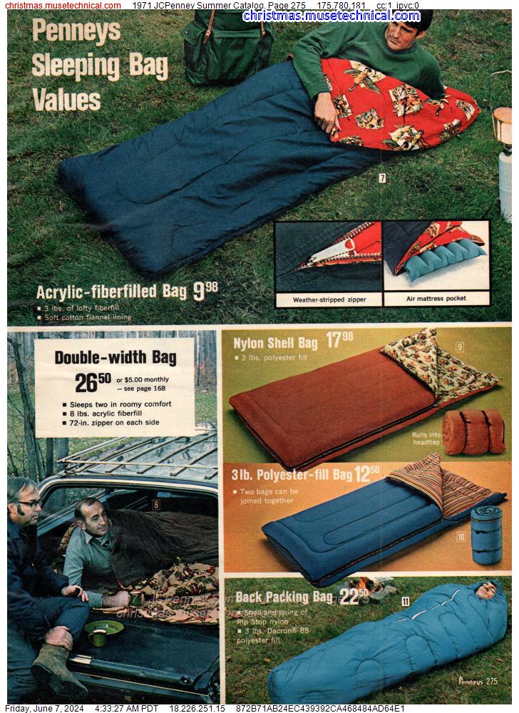 1971 JCPenney Summer Catalog, Page 275