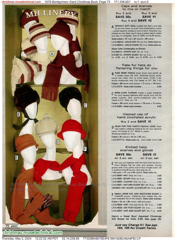 1976 Montgomery Ward Christmas Book, Page 70