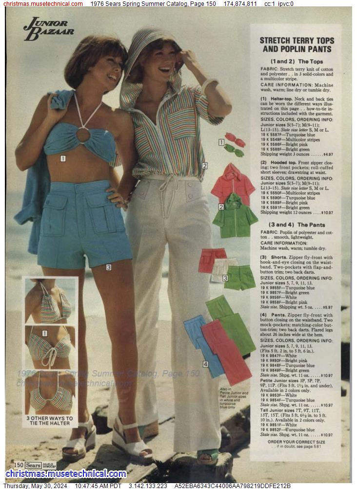 1976 Sears Spring Summer Catalog, Page 150
