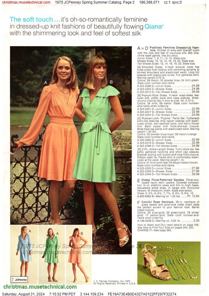 1975 JCPenney Spring Summer Catalog, Page 2