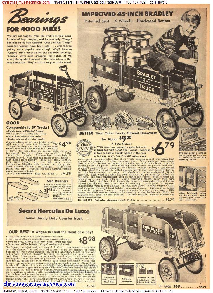 1941 Sears Fall Winter Catalog, Page 370