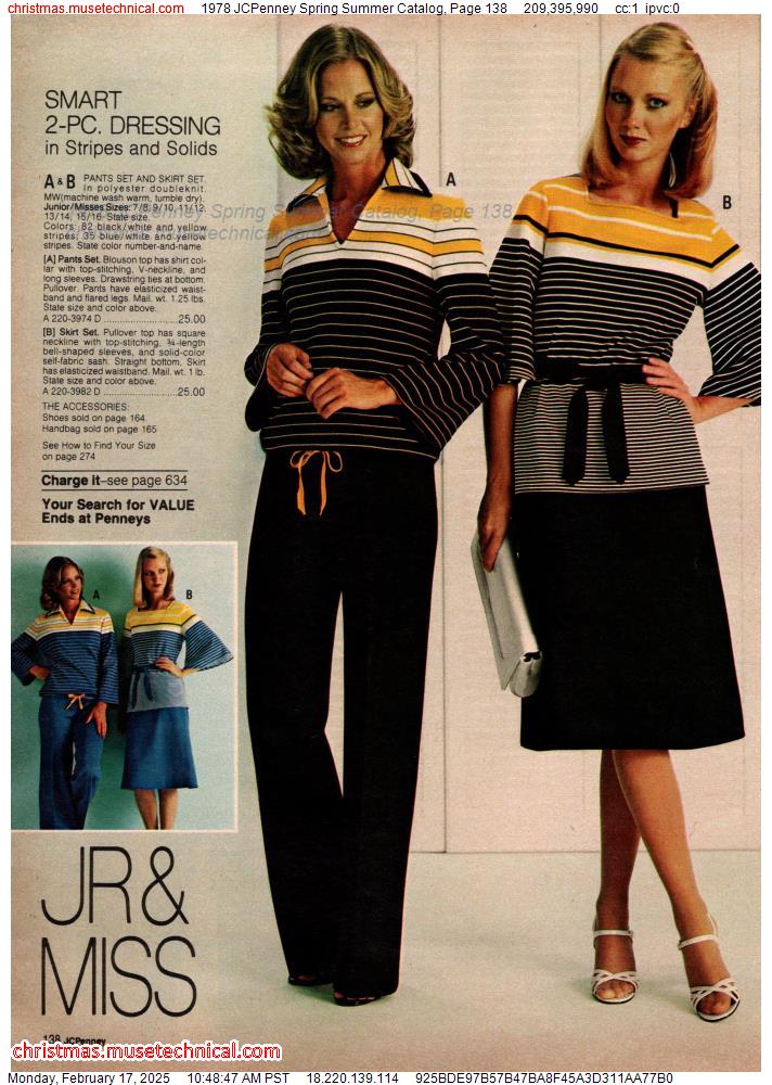 1978 JCPenney Spring Summer Catalog, Page 138