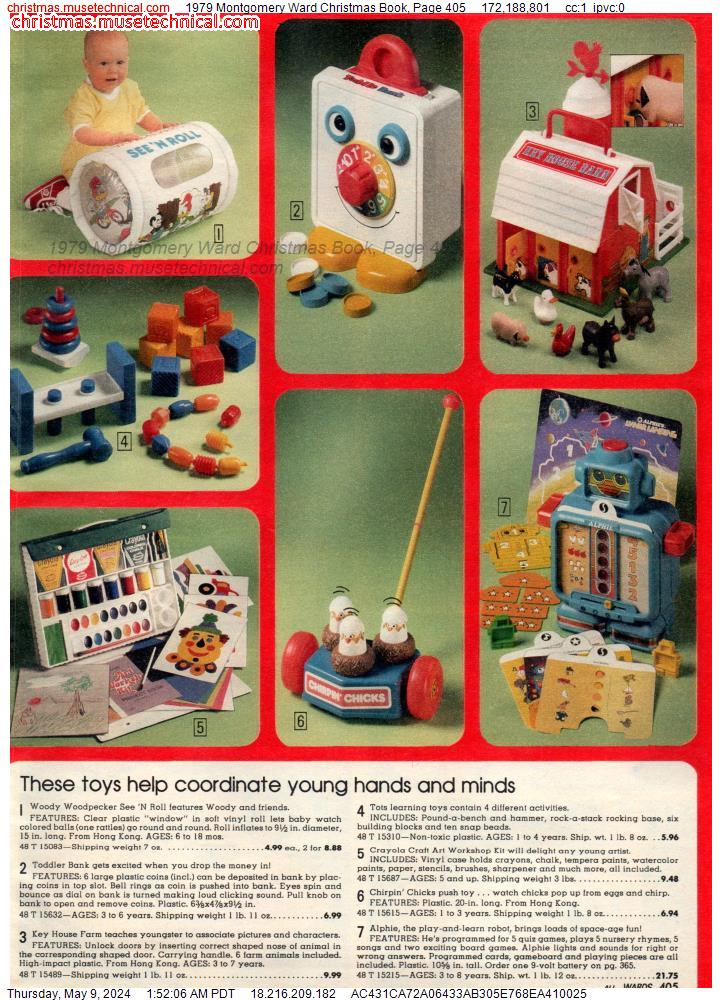 1979 Montgomery Ward Christmas Book, Page 405