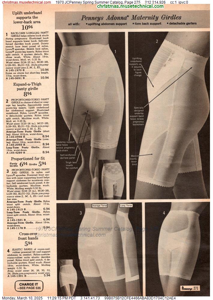 1970 JCPenney Spring Summer Catalog, Page 275